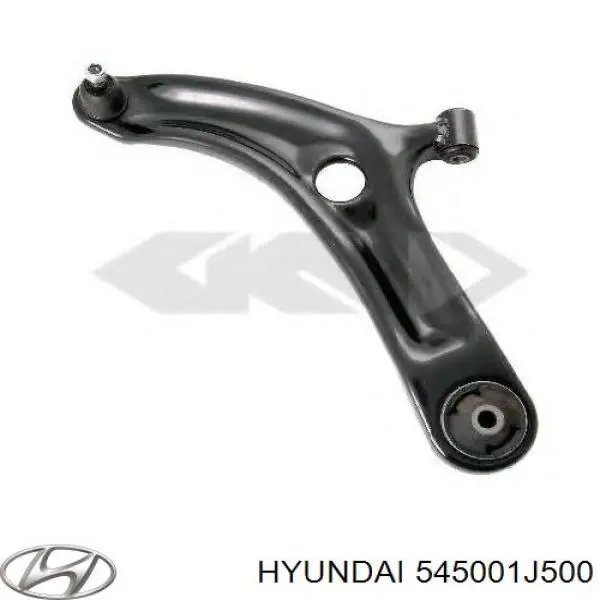Brazo inferior izquierdo de la suspensión delantera Metalcaucho 52121