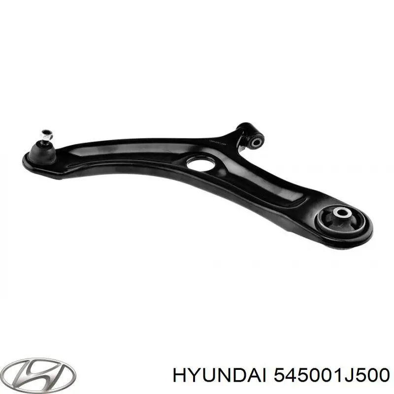Barra oscilante, suspensión de ruedas delantera, inferior izquierda para Hyundai I20 (PB)