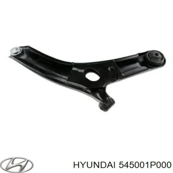 545001P000 Hyundai/Kia barra oscilante, suspensión de ruedas delantera, inferior izquierda