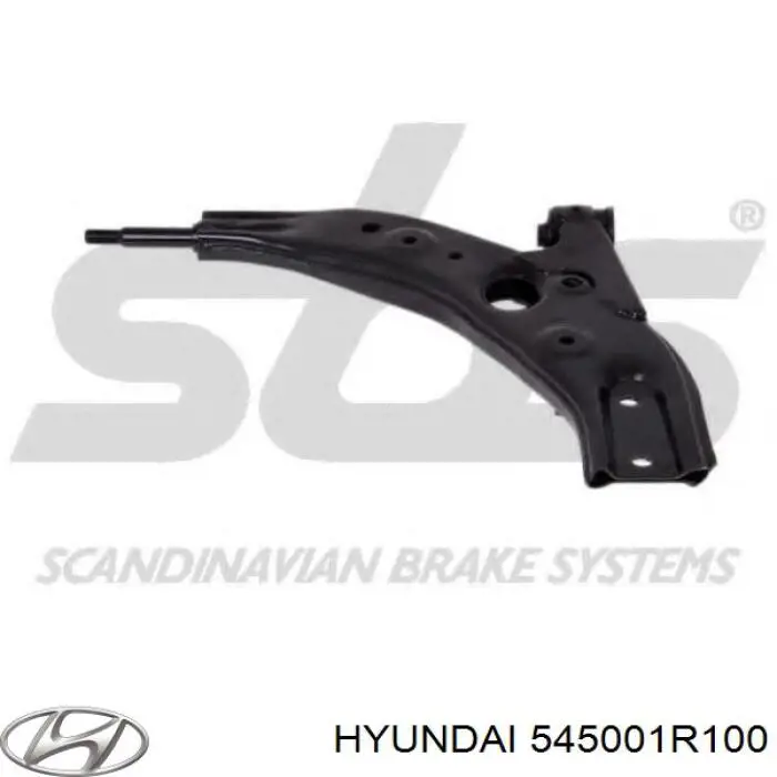 Brazo inferior izquierdo de la suspensión delantera Hyundai/Kia 545001R100 precio, desde 53,32 EUR