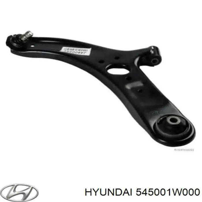 545001W000 Hyundai/Kia barra oscilante, suspensión de ruedas delantera, inferior izquierda