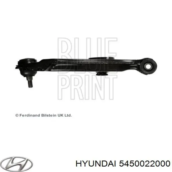 Barra oscilante, suspensión de ruedas delantera, inferior izquierda para Hyundai Accent 