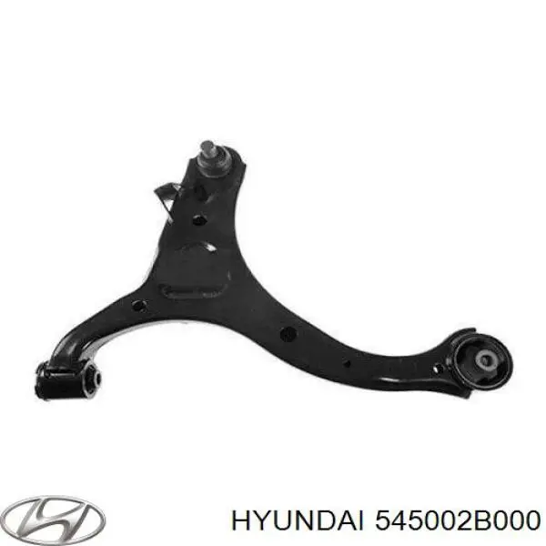 545002B000 Hyundai/Kia barra oscilante, suspensión de ruedas delantera, inferior izquierda