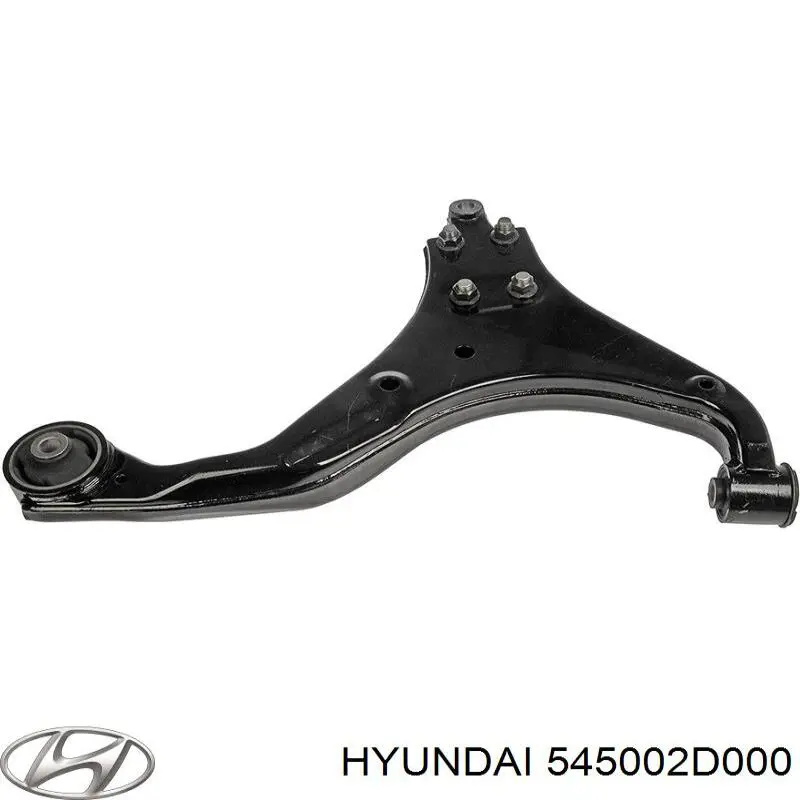 Brazo inferior izquierdo de la suspensión delantera 545002D000 Hyundai/Kia