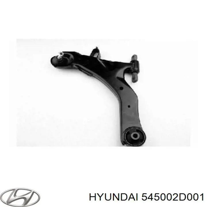 545002D001 Hyundai/Kia barra oscilante, suspensión de ruedas delantera, inferior izquierda