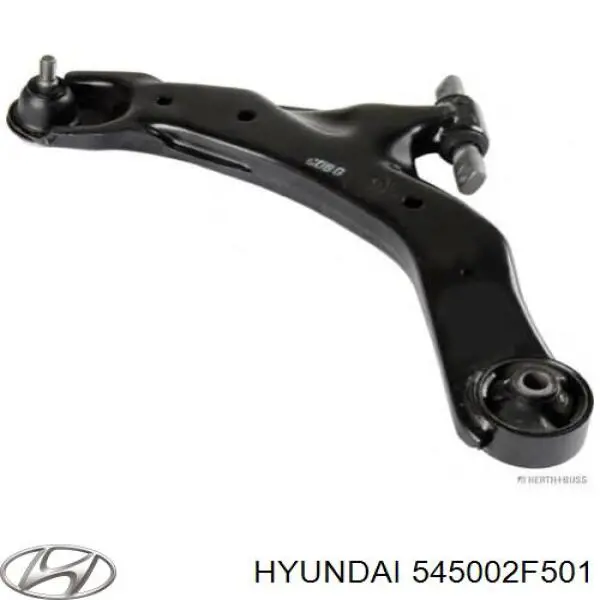 Brazo inferior izquierdo de la suspensión delantera Hyundai/Kia 545002F501 precio, desde 49,88 EUR