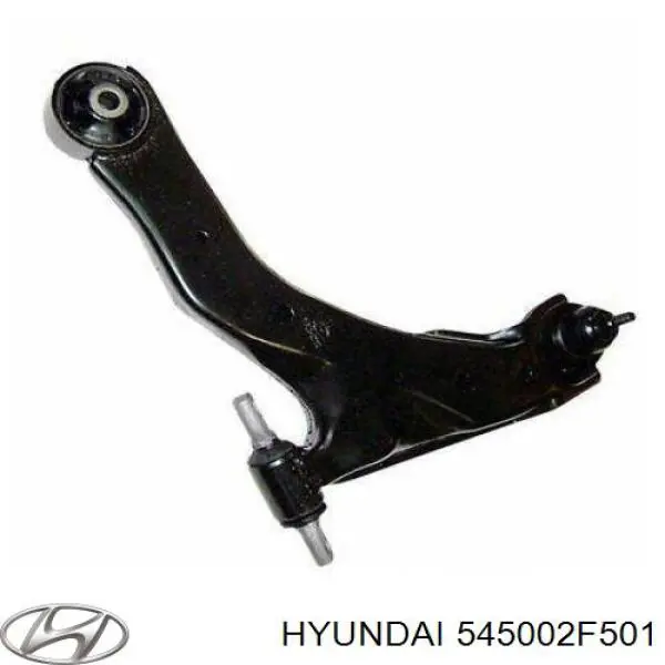 545002F501 Hyundai/Kia barra oscilante, suspensión de ruedas delantera, inferior izquierda