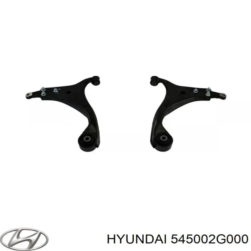 Brazo inferior izquierdo de la suspensión delantera 545002G101 Hyundai/Kia