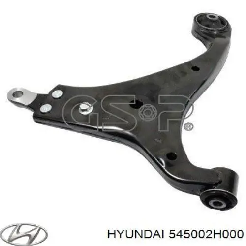 Brazo inferior izquierdo de la suspensión delantera 545002H000 Hyundai/Kia
