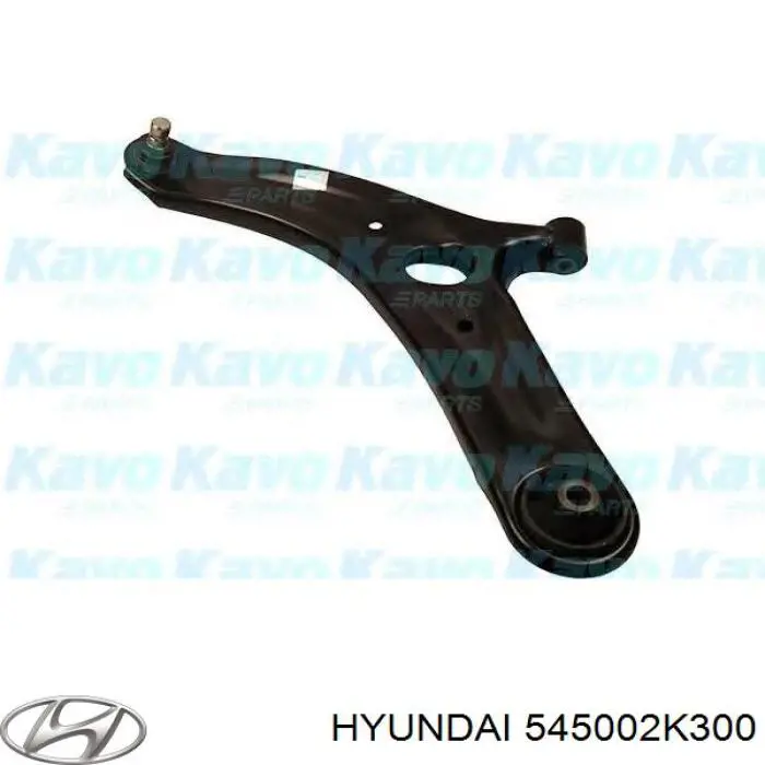 545002K300 Hyundai/Kia barra oscilante, suspensión de ruedas delantera, inferior izquierda