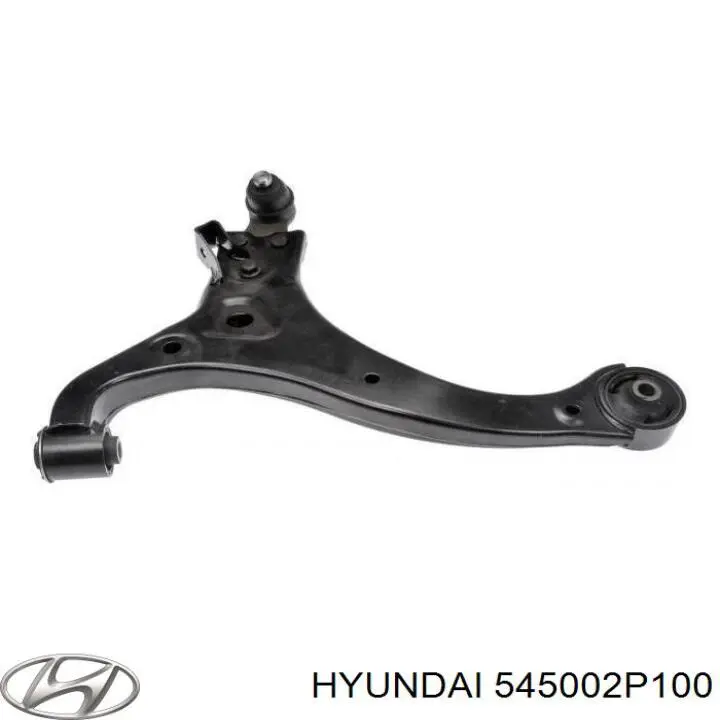 545002P100 Hyundai/Kia Brazo inferior izquierdo de la suspensión delantera