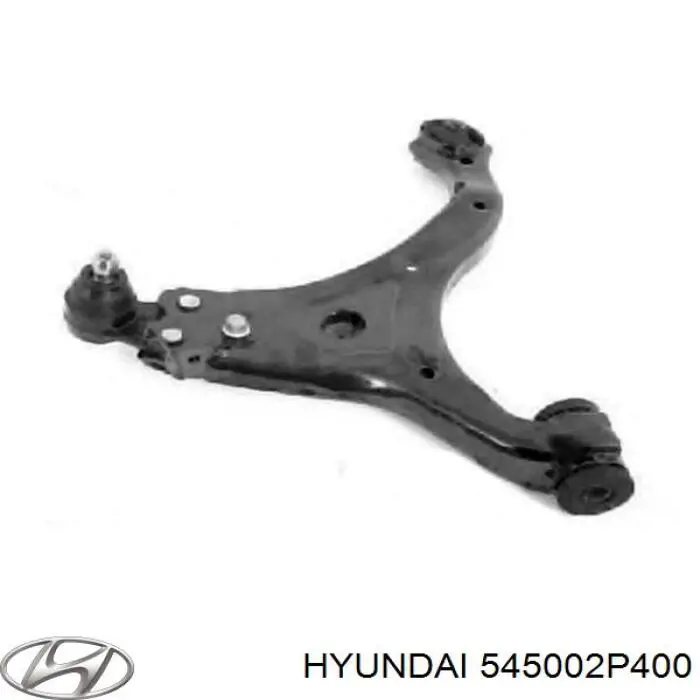 545002P400 Hyundai/Kia barra oscilante, suspensión de ruedas delantera, inferior izquierda