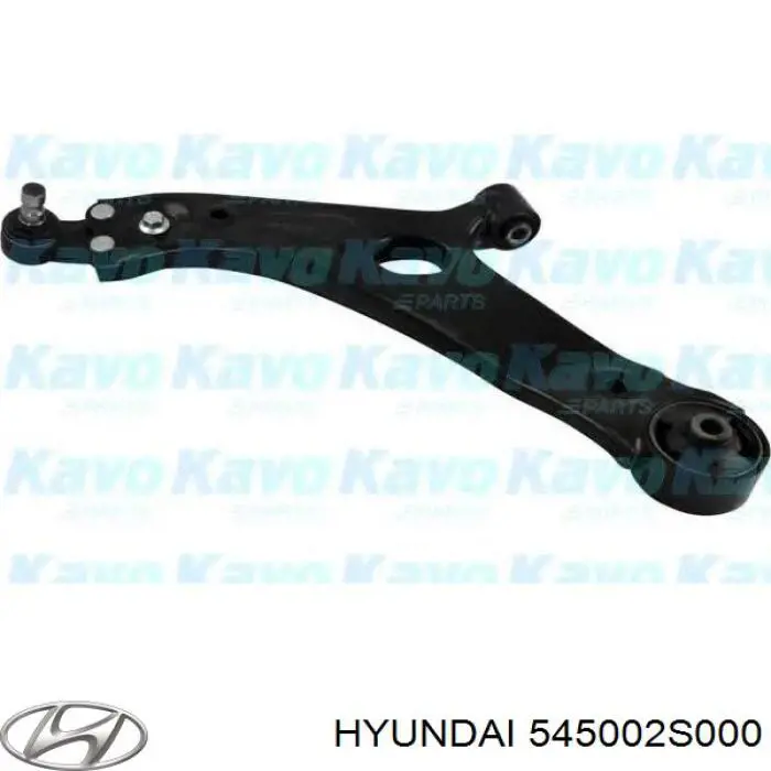 545002S000 Hyundai/Kia barra oscilante, suspensión de ruedas delantera, inferior izquierda