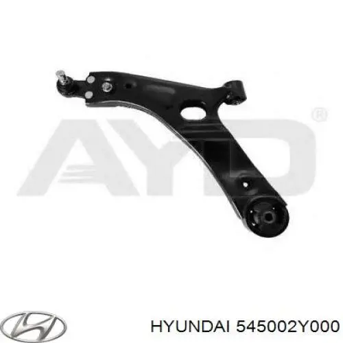 Brazo inferior izquierdo de la suspensión delantera Hyundai/Kia 545002Y000 precio, desde 74,14 EUR