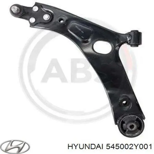 545002Y001 Hyundai/Kia barra oscilante, suspensión de ruedas delantera, inferior izquierda