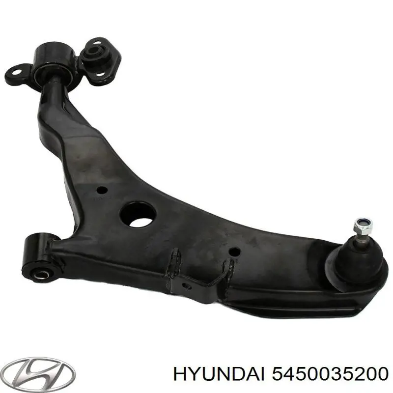 5450035200 Hyundai/Kia barra oscilante, suspensión de ruedas delantera, inferior izquierda