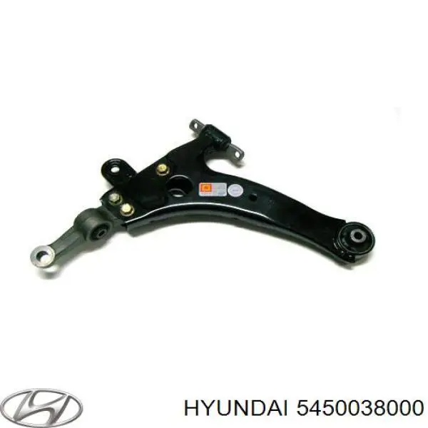 54500-38000 Hyundai/Kia barra oscilante, suspensión de ruedas delantera, inferior izquierda