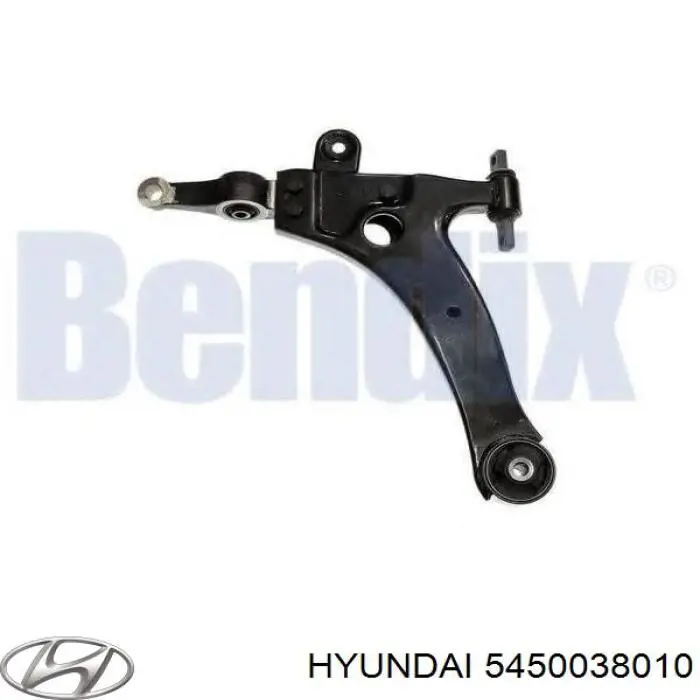 5450038010 Hyundai/Kia barra oscilante, suspensión de ruedas delantera, inferior izquierda