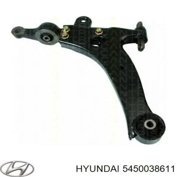 5450038611 Hyundai/Kia barra oscilante, suspensión de ruedas delantera, inferior izquierda