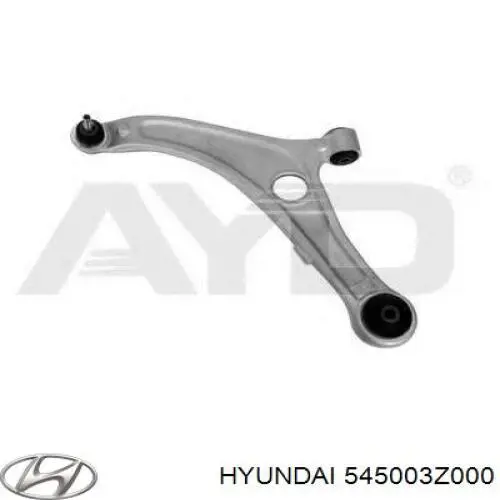 Brazo inferior izquierdo de la suspensión delantera Hyundai/Kia 545003Z000 precio, desde 95,52 EUR