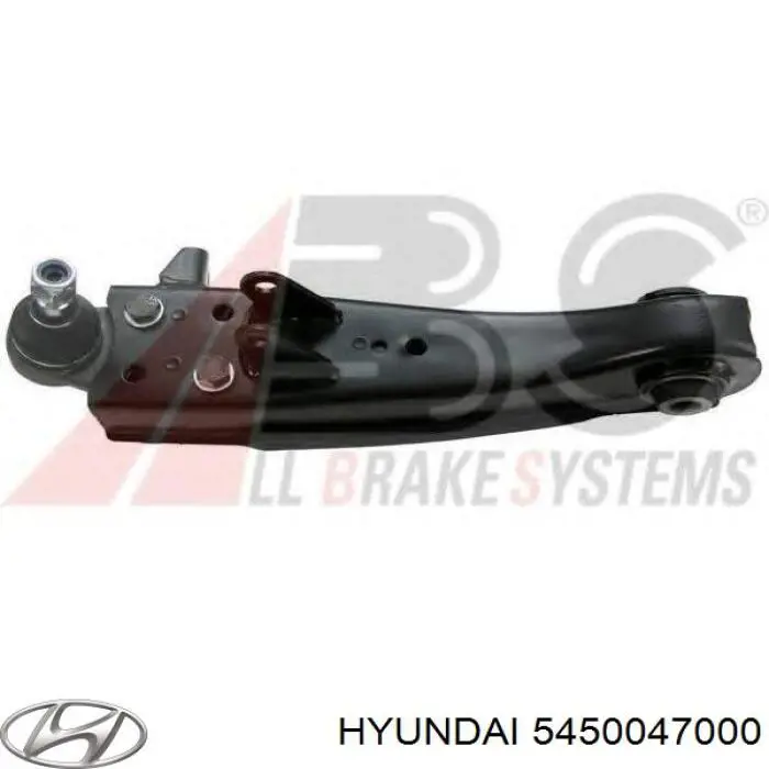 Barra oscilante, suspensión de ruedas delantera, inferior izquierda para Hyundai H-1 STAREX 