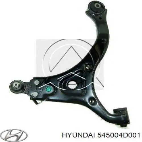 545004D001 Hyundai/Kia barra oscilante, suspensión de ruedas delantera, inferior izquierda