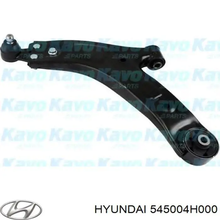 Brazo inferior izquierdo de la suspensión delantera 545004H005 Hyundai/Kia