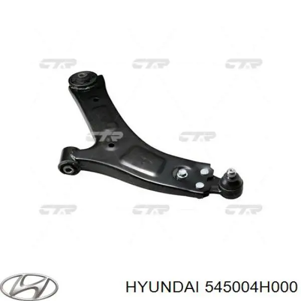 545004H000 Hyundai/Kia barra oscilante, suspensión de ruedas delantera, inferior izquierda