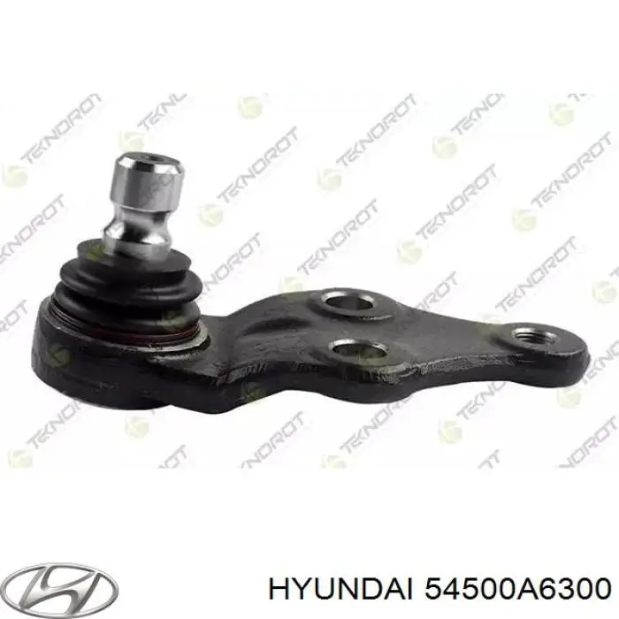 54500A6300 Hyundai/Kia barra oscilante, suspensión de ruedas delantera, inferior izquierda