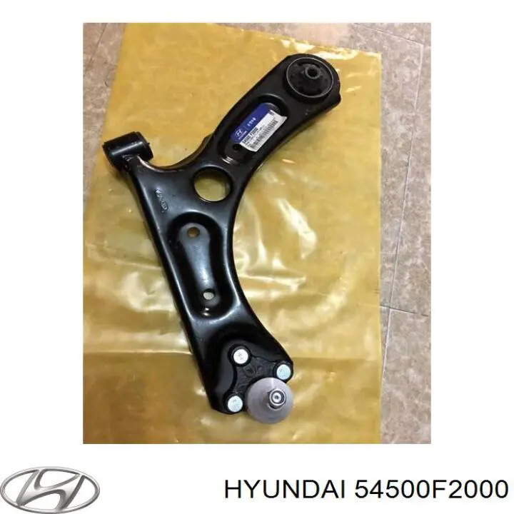 54500F2000 Hyundai/Kia barra oscilante, suspensión de ruedas delantera, inferior izquierda