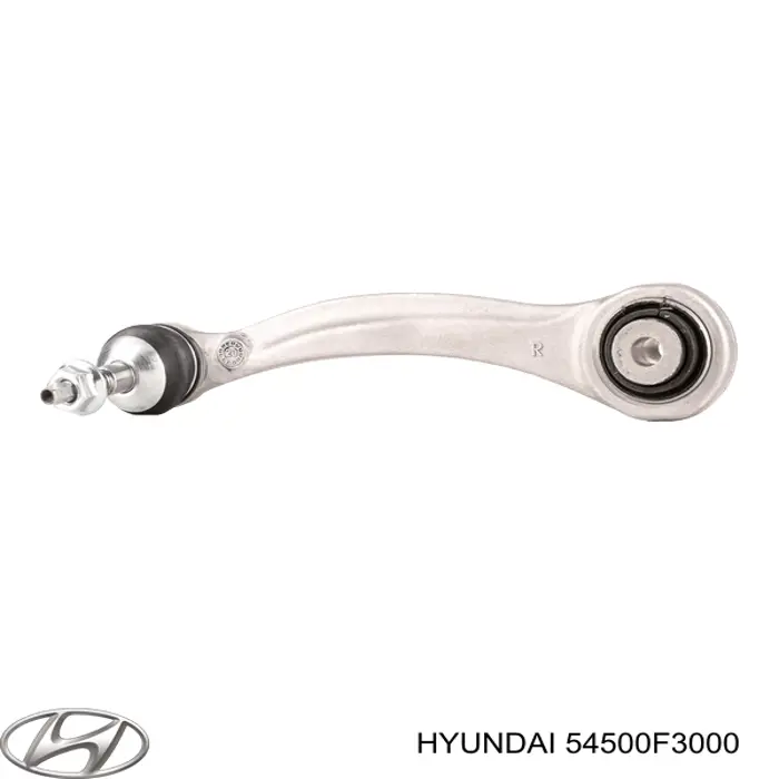 54500F3000 Hyundai/Kia barra oscilante, suspensión de ruedas delantera, inferior izquierda