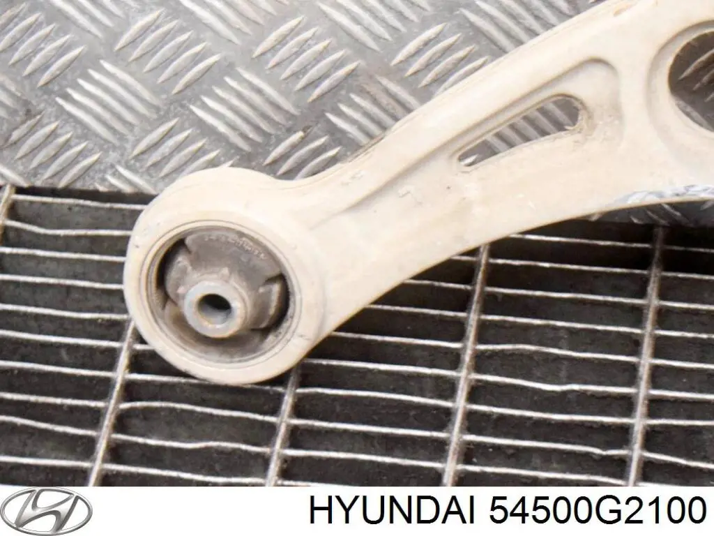 54500G2100 Hyundai/Kia barra oscilante, suspensión de ruedas delantera, inferior izquierda