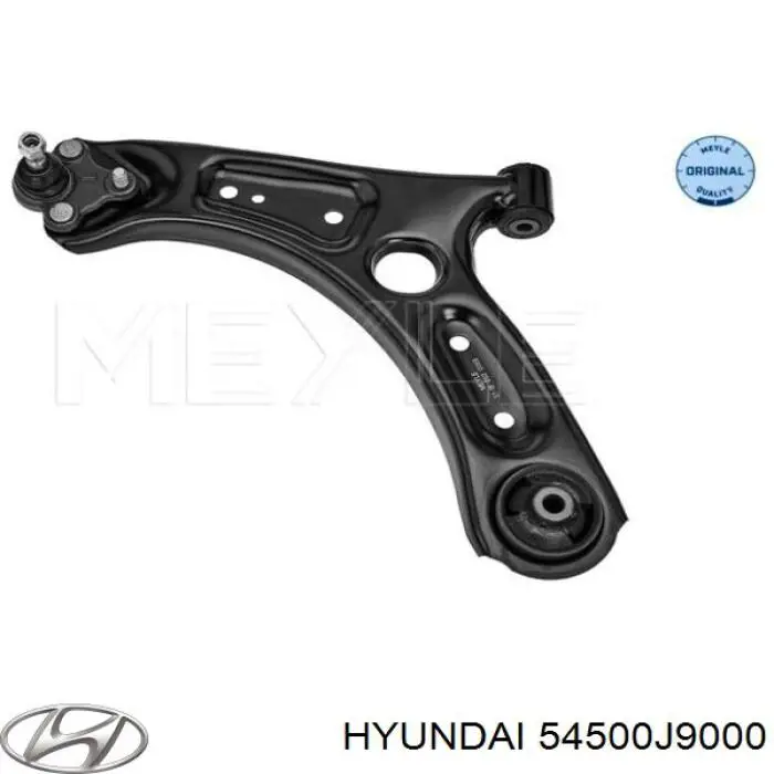 54500J9000 Hyundai/Kia barra oscilante, suspensión de ruedas delantera, inferior izquierda