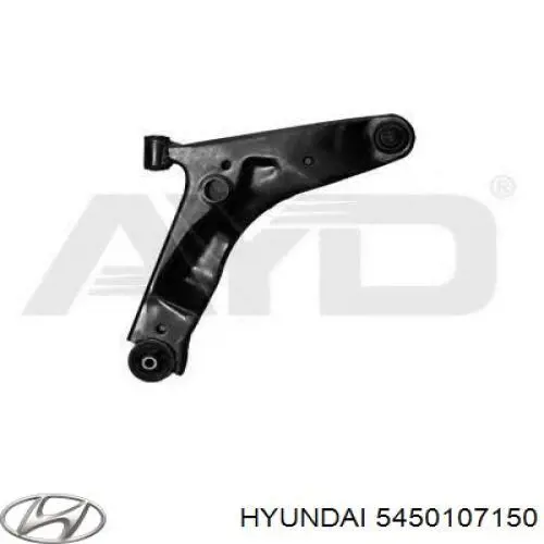 5450107150 Hyundai/Kia barra oscilante, suspensión de ruedas delantera, inferior derecha