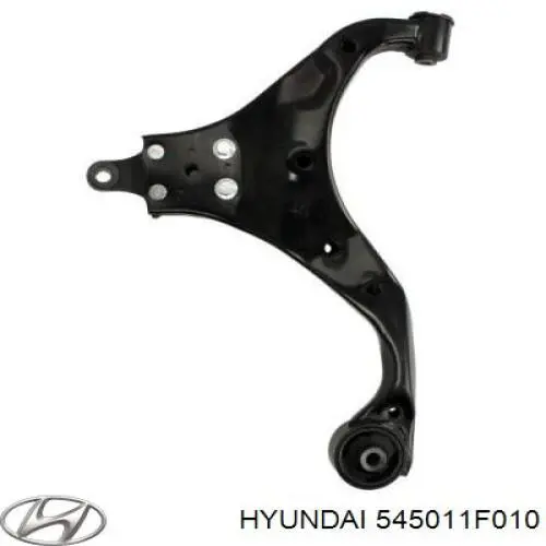 545011F010 Hyundai/Kia barra oscilante, suspensión de ruedas delantera, inferior derecha