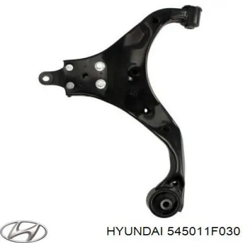 545011F030 Hyundai/Kia barra oscilante, suspensión de ruedas delantera, inferior derecha