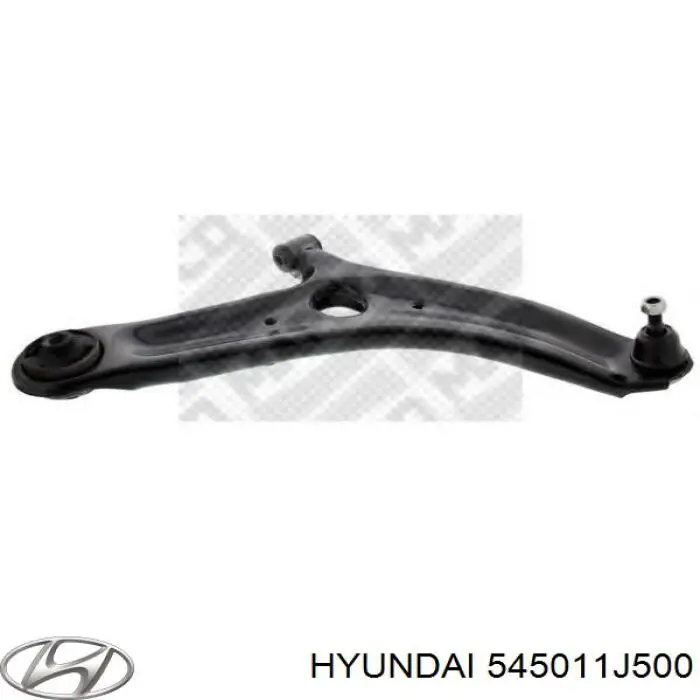 Brazo inferior derecho de la suspensión delantera Hyundai/Kia 545011J500 precio, desde 54,48 EUR