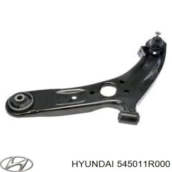 545011R000 Hyundai/Kia barra oscilante, suspensión de ruedas delantera, inferior derecha
