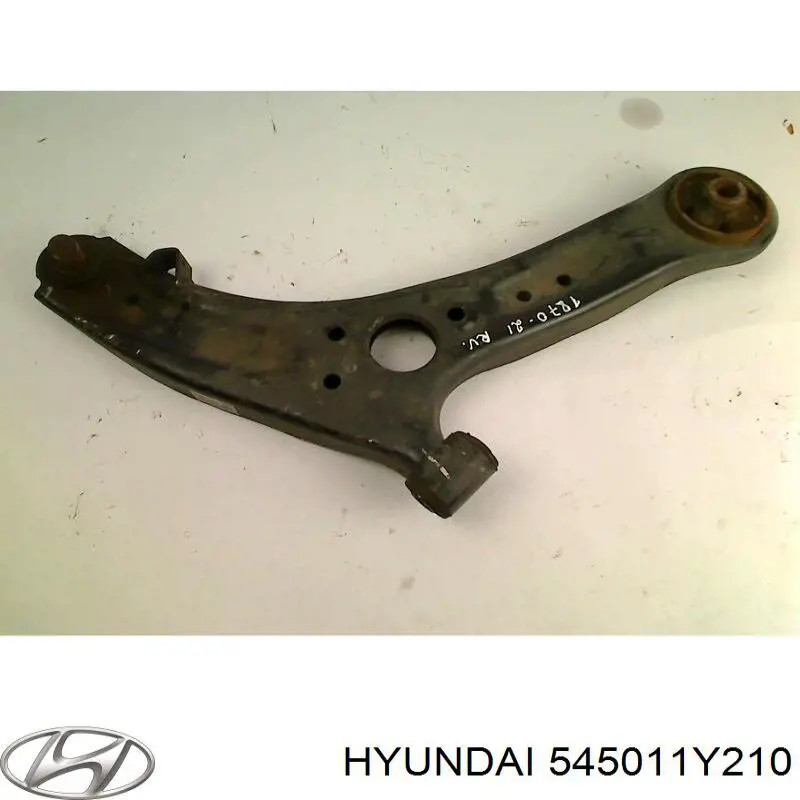 545011Y210 Hyundai/Kia barra oscilante, suspensión de ruedas delantera, inferior derecha