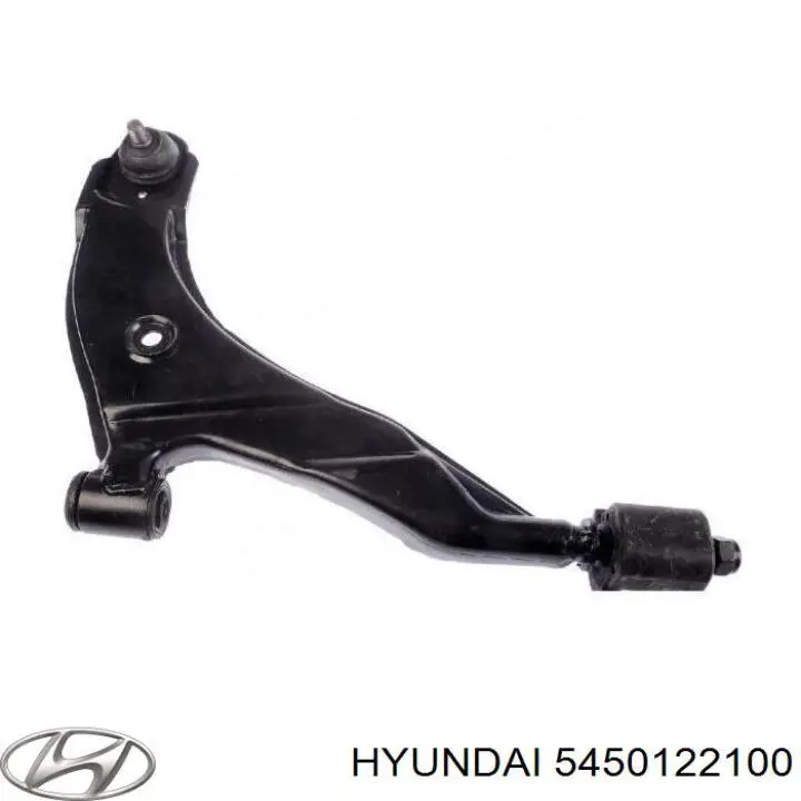 5450122100 Hyundai/Kia barra oscilante, suspensión de ruedas delantera, inferior derecha