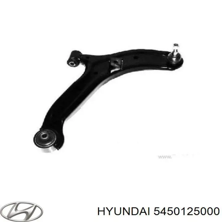 5450125000 Hyundai/Kia barra oscilante, suspensión de ruedas delantera, inferior derecha
