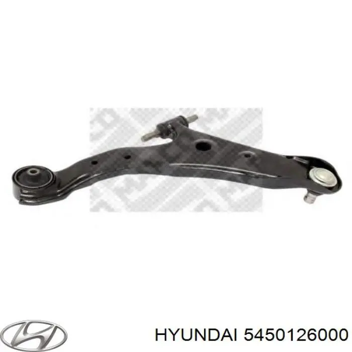 5450126000 Hyundai/Kia Brazo inferior izquierdo de la suspensión delantera