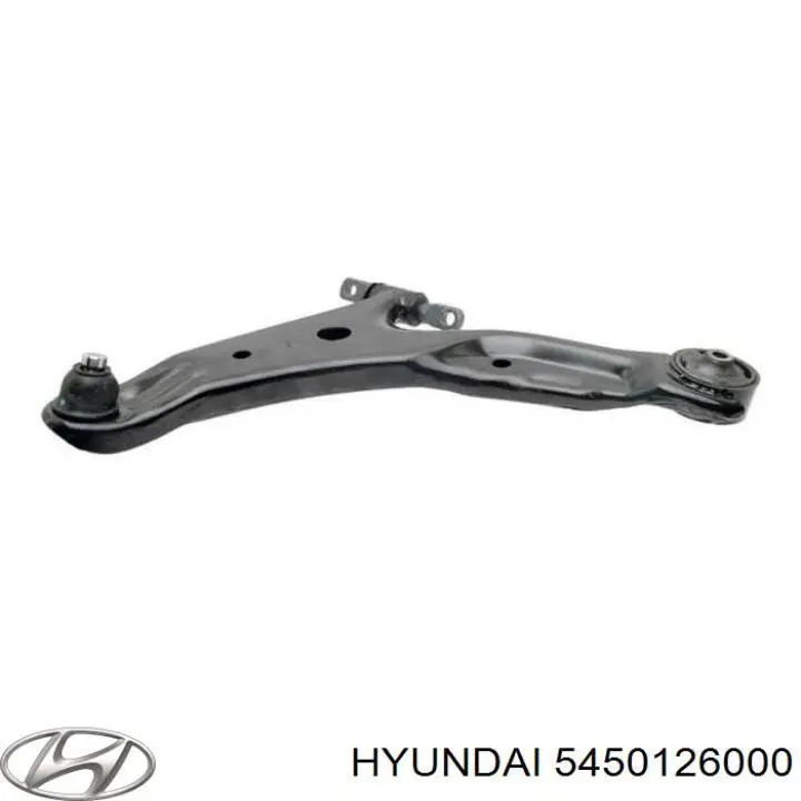 5450126000 Hyundai/Kia barra oscilante, suspensión de ruedas delantera, inferior izquierda