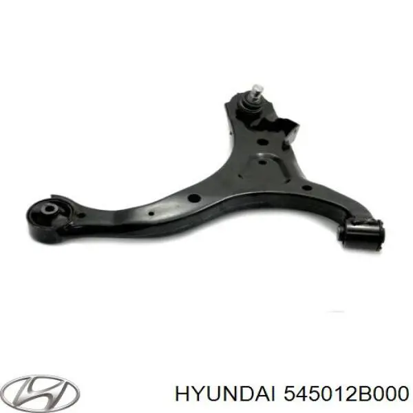 Brazo inferior derecho de la suspensión delantera Hyundai/Kia 545012B000