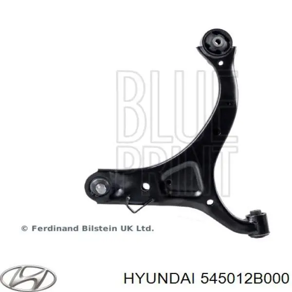 Comprar 545012B000 Hyundai/Kia Brazo inferior derecho de la suspensión delantera