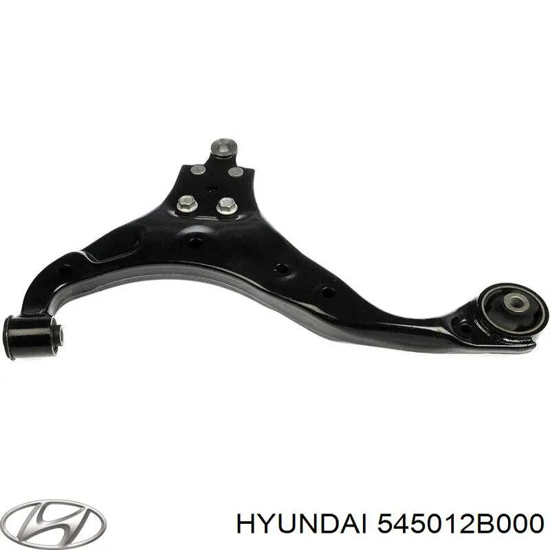 545012B000 Hyundai/Kia barra oscilante, suspensión de ruedas delantera, inferior derecha