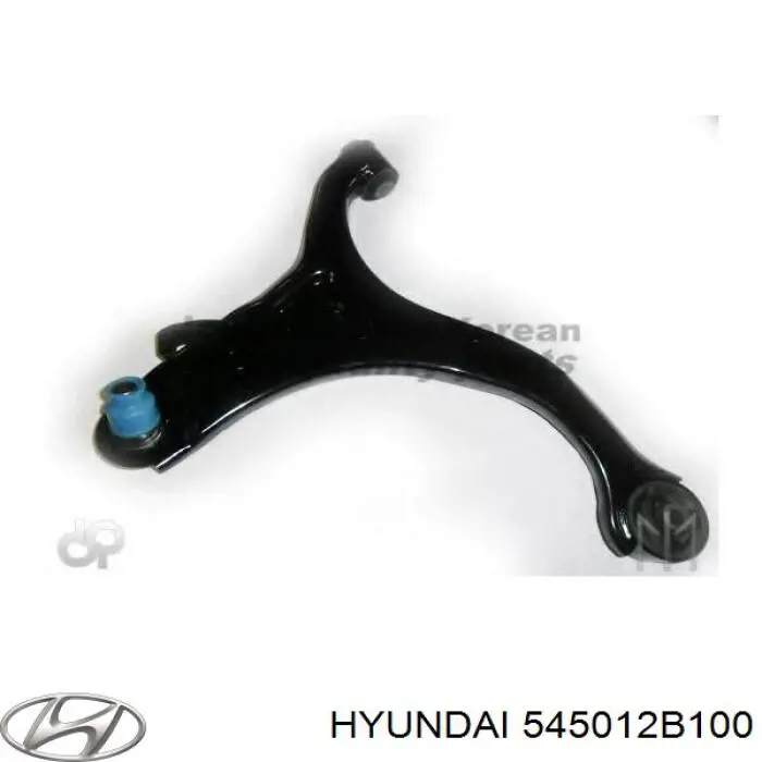 545012B100 Hyundai/Kia barra oscilante, suspensión de ruedas delantera, inferior derecha