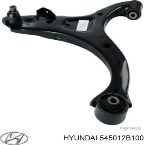 Brazo inferior derecho de la suspensión delantera Hyundai/Kia 545012B100 precio, desde 74,97 EUR