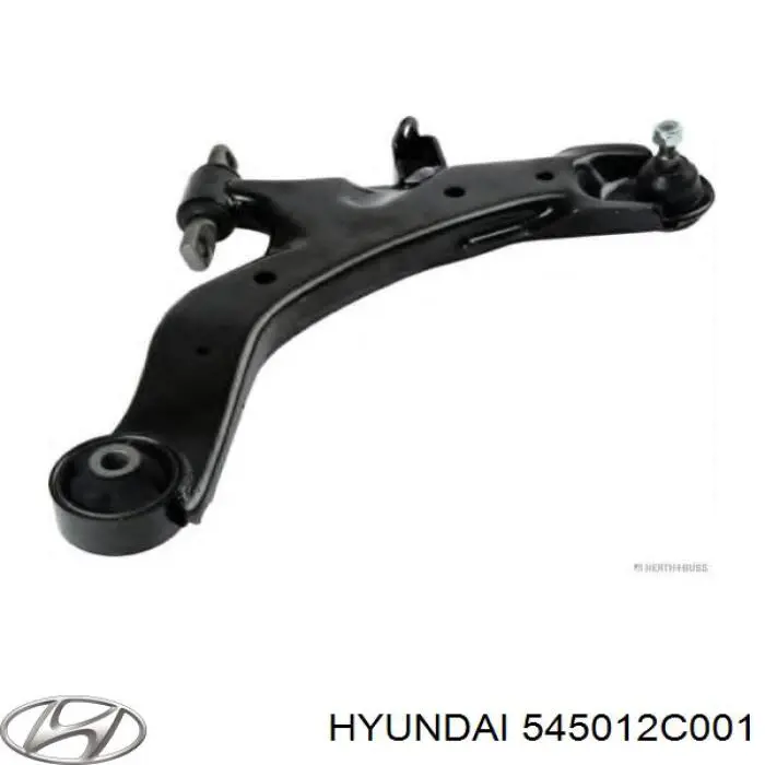 545012C001 Hyundai/Kia barra oscilante, suspensión de ruedas delantera, inferior derecha