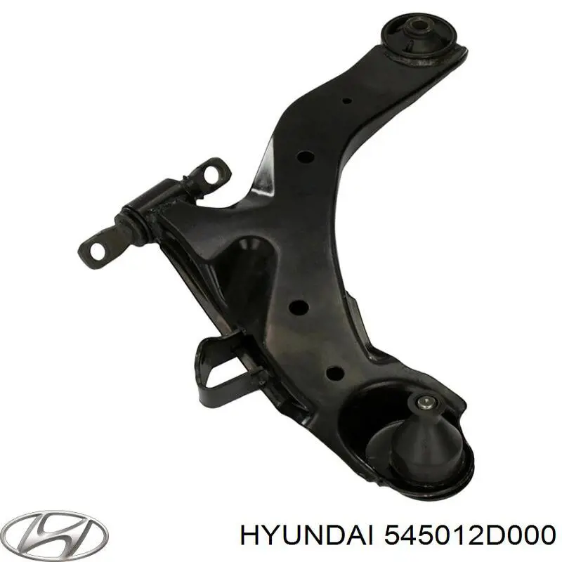 Brazo inferior derecho de la suspensión delantera 545012D000 Hyundai/Kia